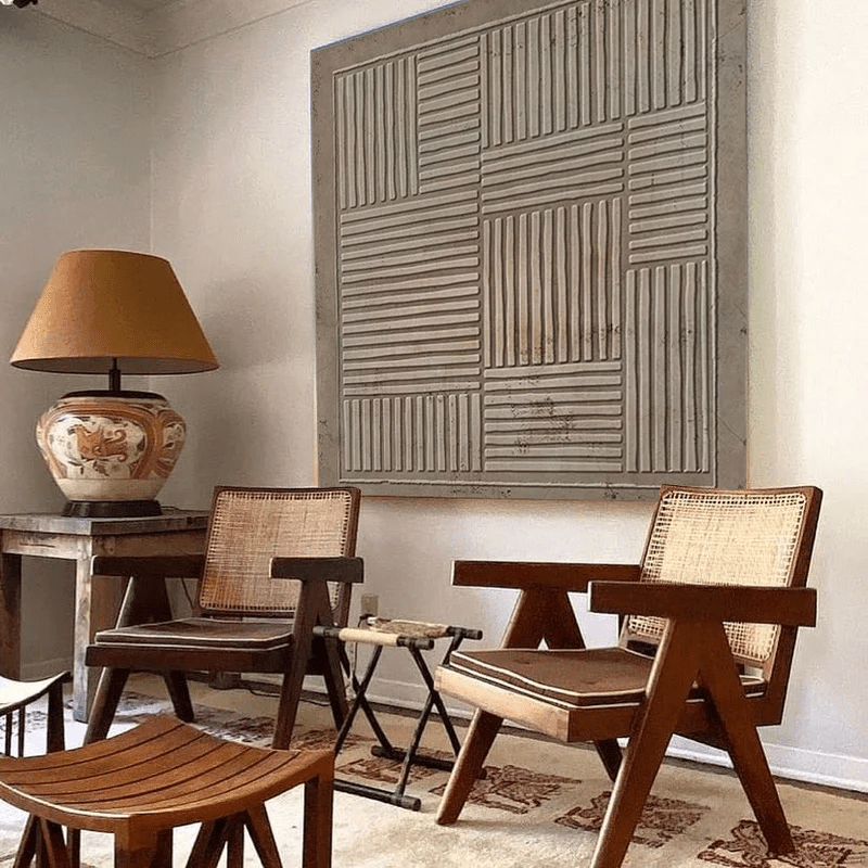 Wabi - Sabi 3D Textured Abstract Wall Art EC0100 - Viral Wall Art